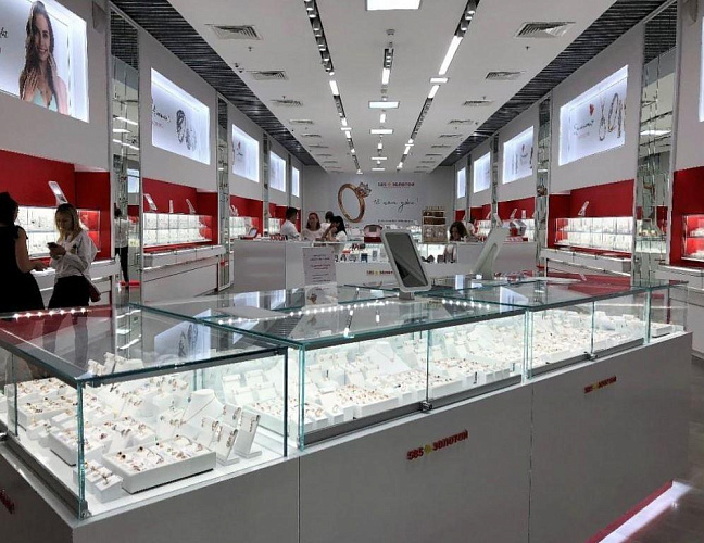 Магазин «585 золотой» - освещение рис.2